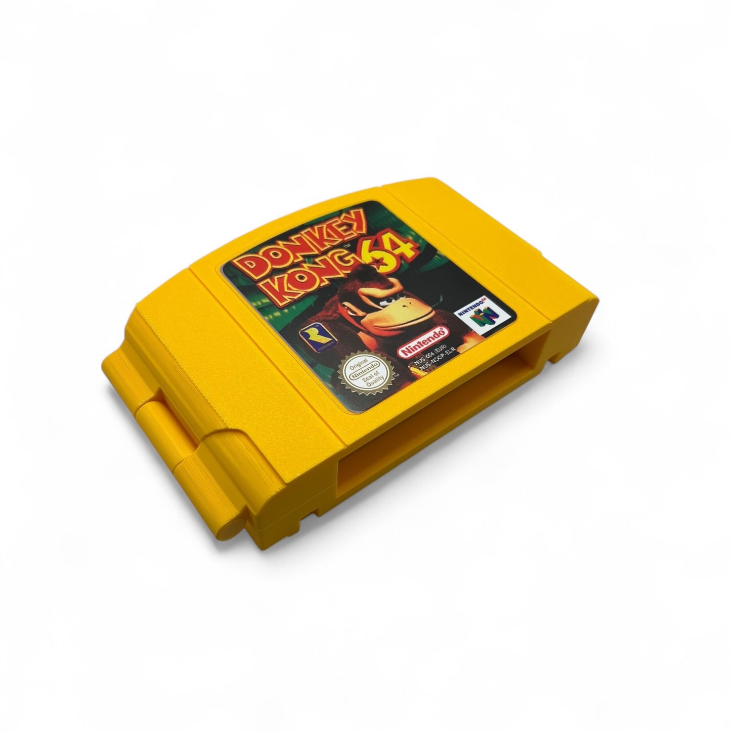 Donkey Kong 64 Inspired Ammo Case – Retro N64 Cartridge Storage Box
