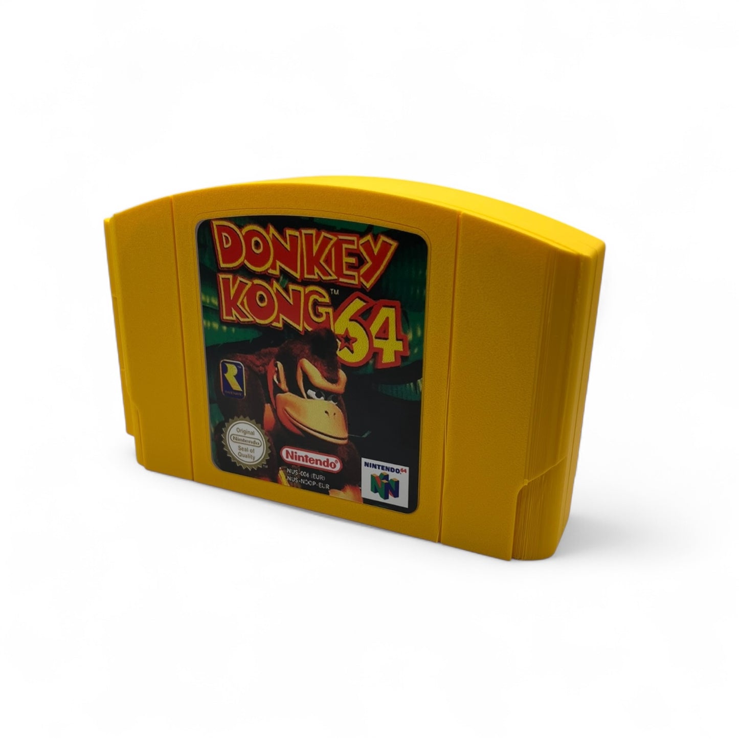 Donkey Kong 64 Inspired Ammo Case – Retro N64 Cartridge Storage Box