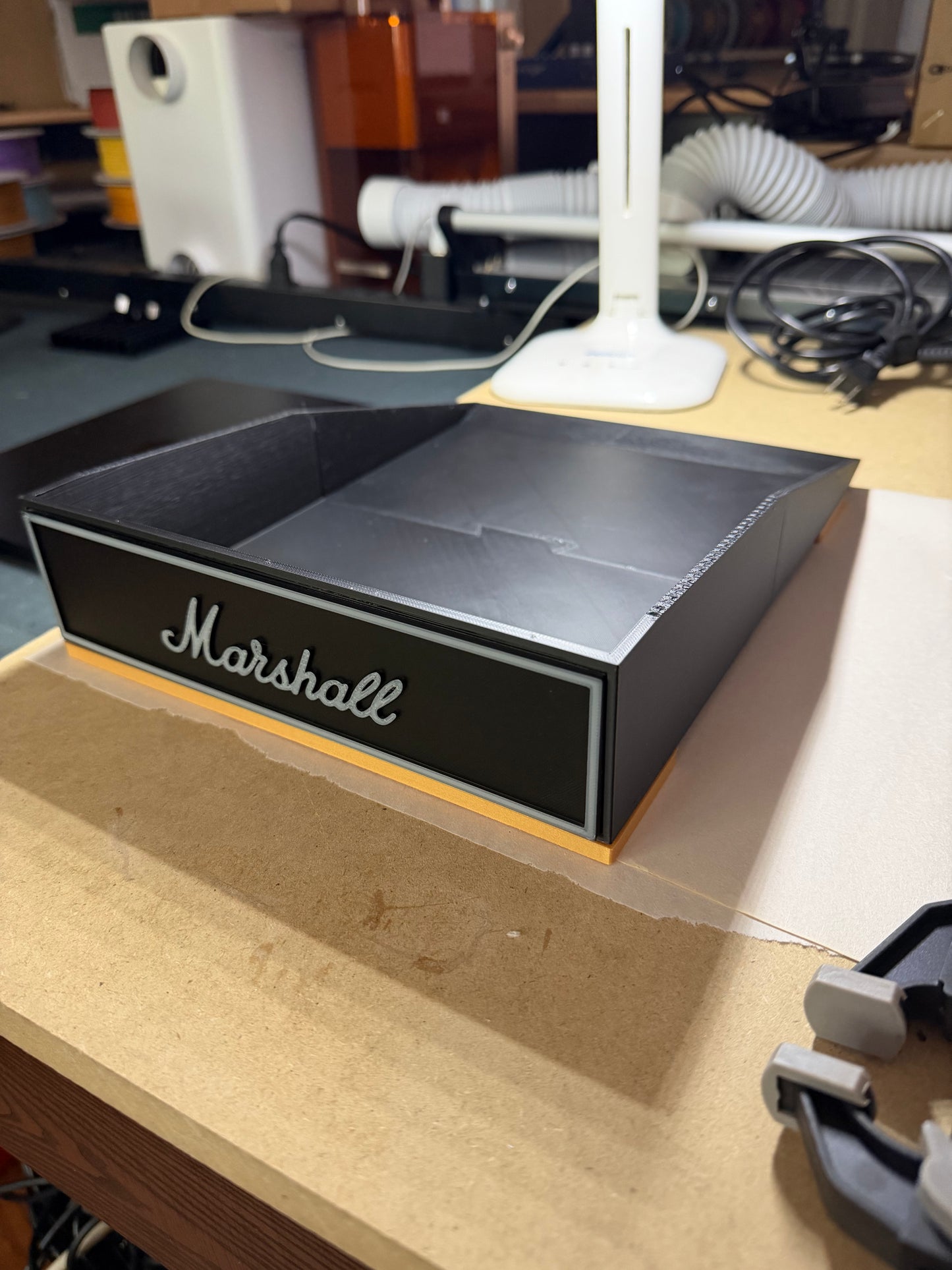 Custom paper tray Marshall amp