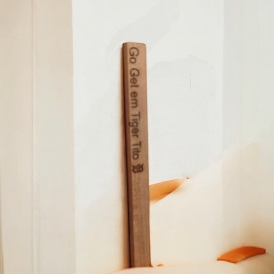 Customizable Laser-Engraved Carpenter Pencil