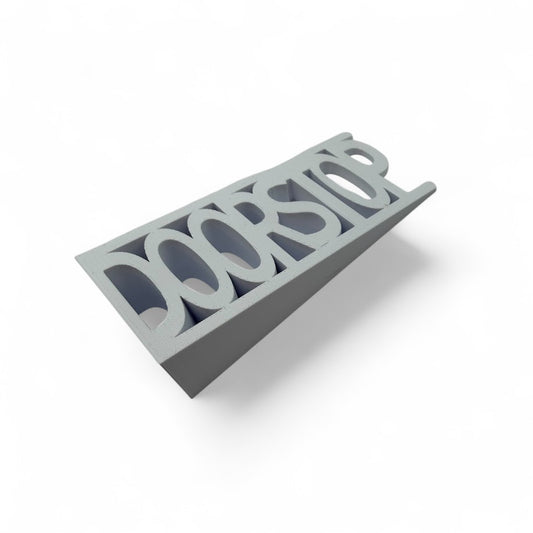DOORSTOP – Modern Word Door Stopper for Home or Office