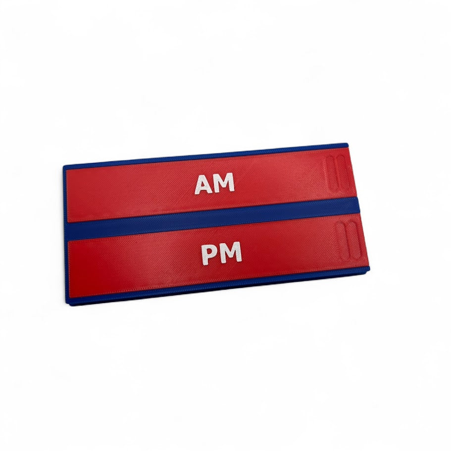 Dr. Maro 64 Pill Organizer – Retro Game Cartridge Medicine Box | Modular AM PM Weekly Storage | 3D Printed 6 4-Inspired Design