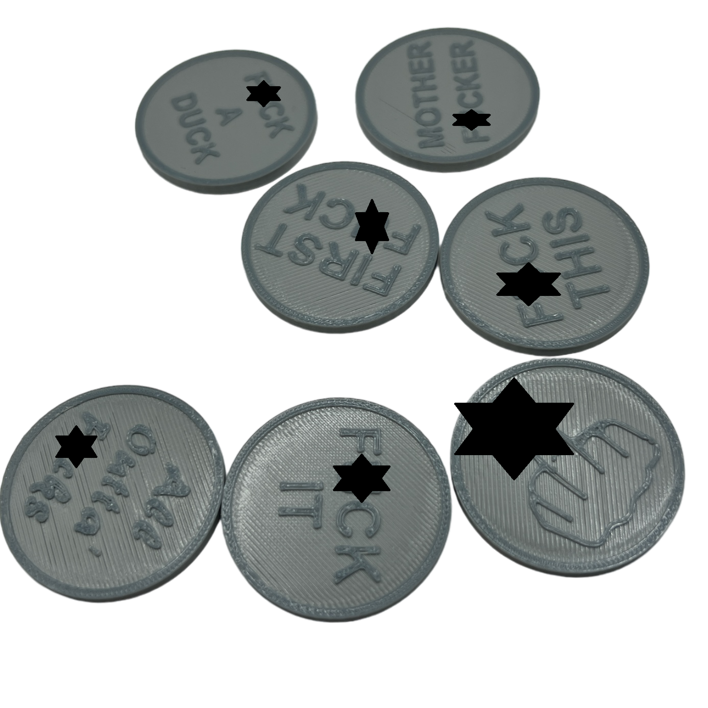 Cheeky Statement Coin