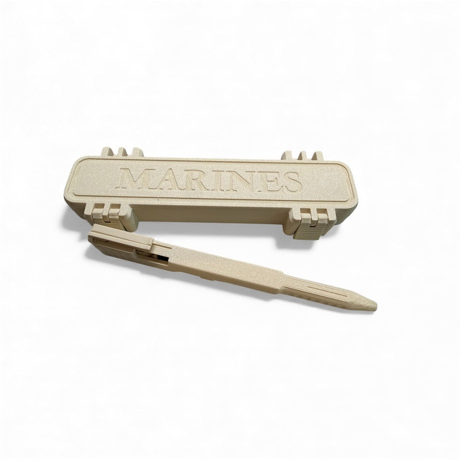 Marines Tactical EDC Pen with Matching Case – 3D Printed Gift Set