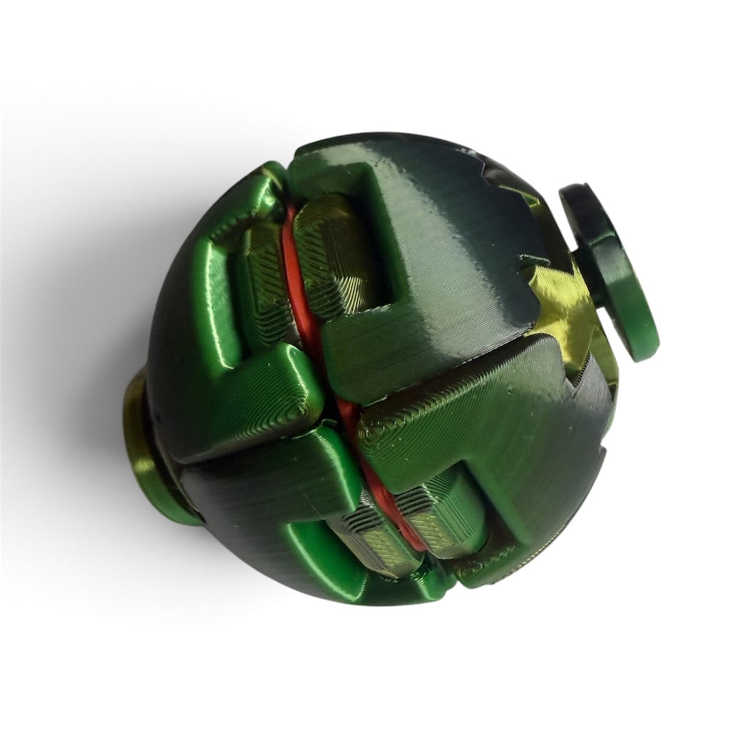 SpinSquoosh – Press-to-Spin Fidget Ball