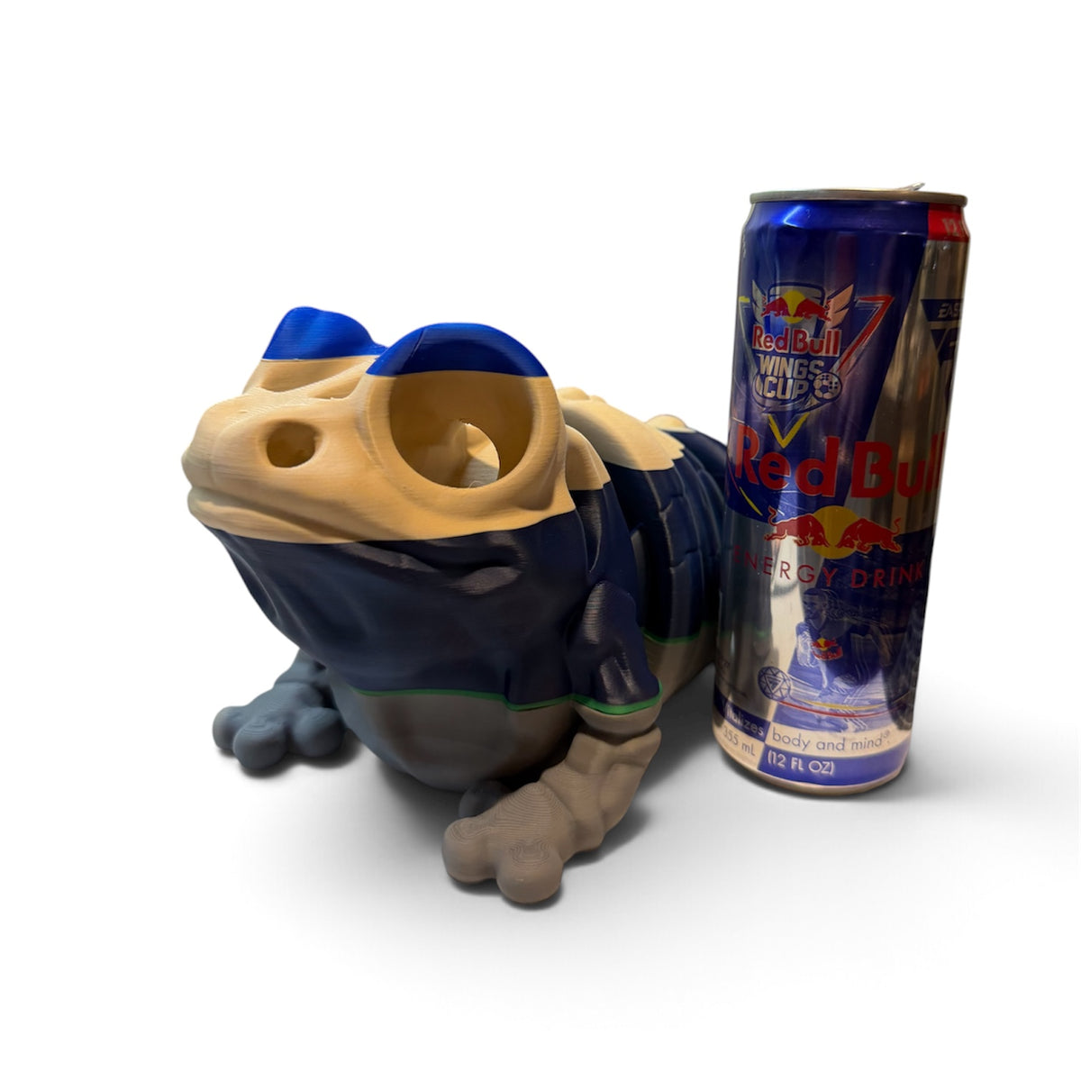 One-of-a-Kind XL Flexi Frog – Giant Articulated 3D Printed Frog