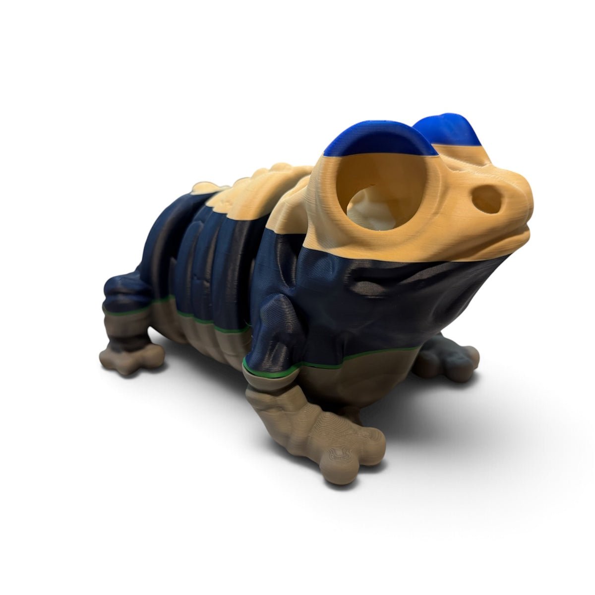One-of-a-Kind XL Flexi Frog – Giant Articulated 3D Printed Frog