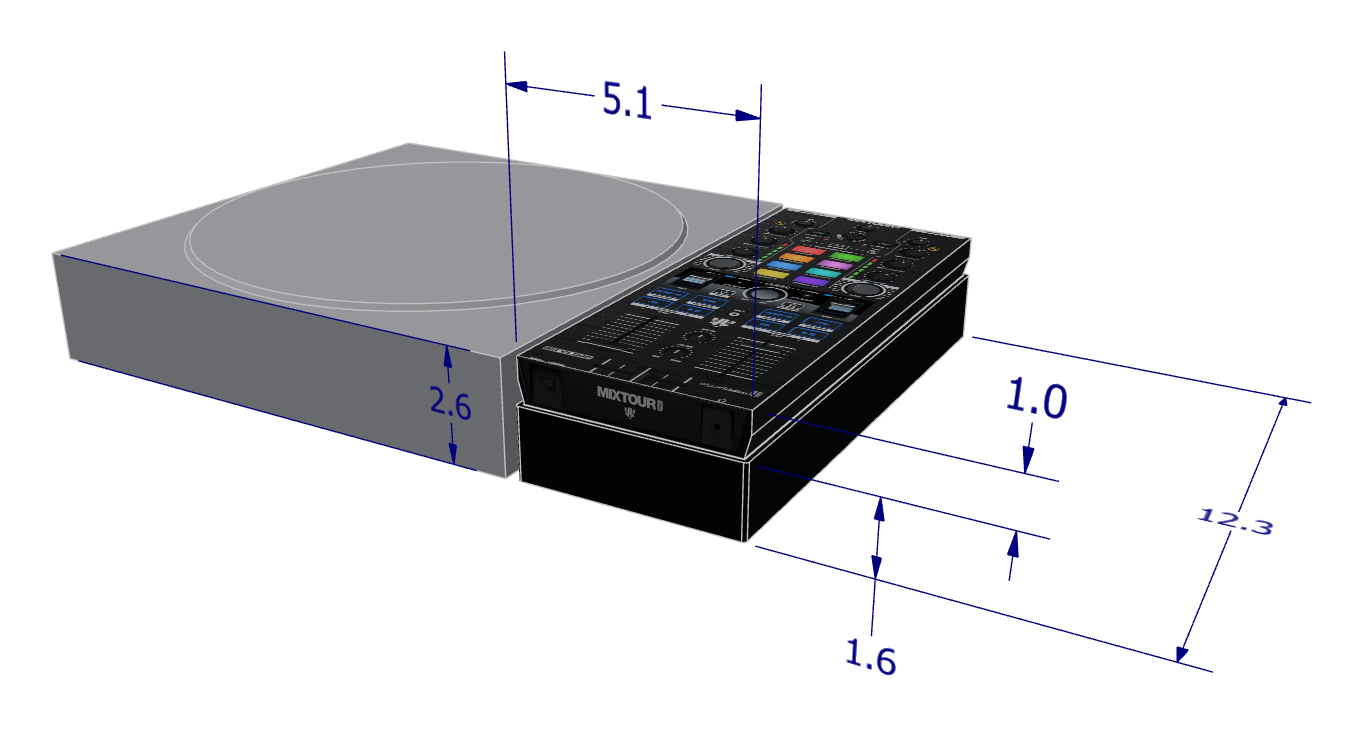 RELOOP MIXTOUR PRO RISER 1.6 INCH