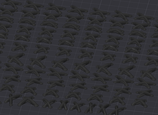 60 count rubber stitches