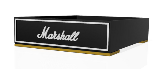 Custom even height wall tray Marshall amp