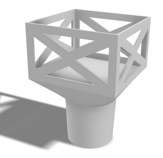 SnotBox Car Cup Holder Tissue Box Holder – Fits Standard Tissue Boxes | PETG Refillable Car Organizer