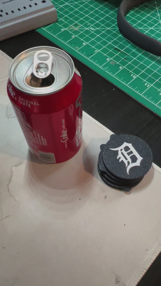 Detroit TIGERS soda can topper