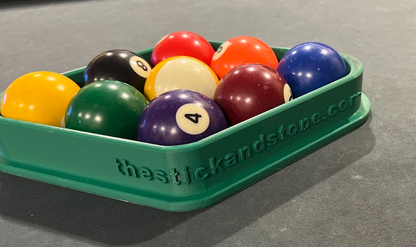 Custom 3d printed 9 Ball Rack