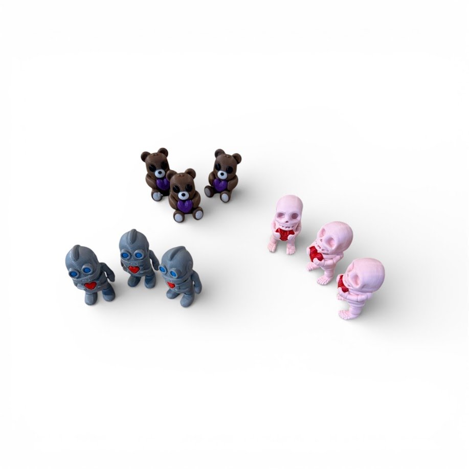 Heart Buddy Minis – Valentine Bundle